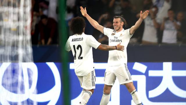 MUNDIAL DE CLUBES DA FIFA DE 2018. SEMIFINAIS. REAL MADRID. ESPANHA. CLASSIFICADO. KASHIMA ANTLERS. JAPÃO. ELIMINADO. DECISÃO DO TERCEIRO E QUARTO LUGAR. RIVER PLATE. ARGENTINA. KASHIMA ANTLERS. JAPÃO. FINAL. REAL MADRID. ESPANHA. AL AIN. EMIRADOS ÁRABES UNIDOS.