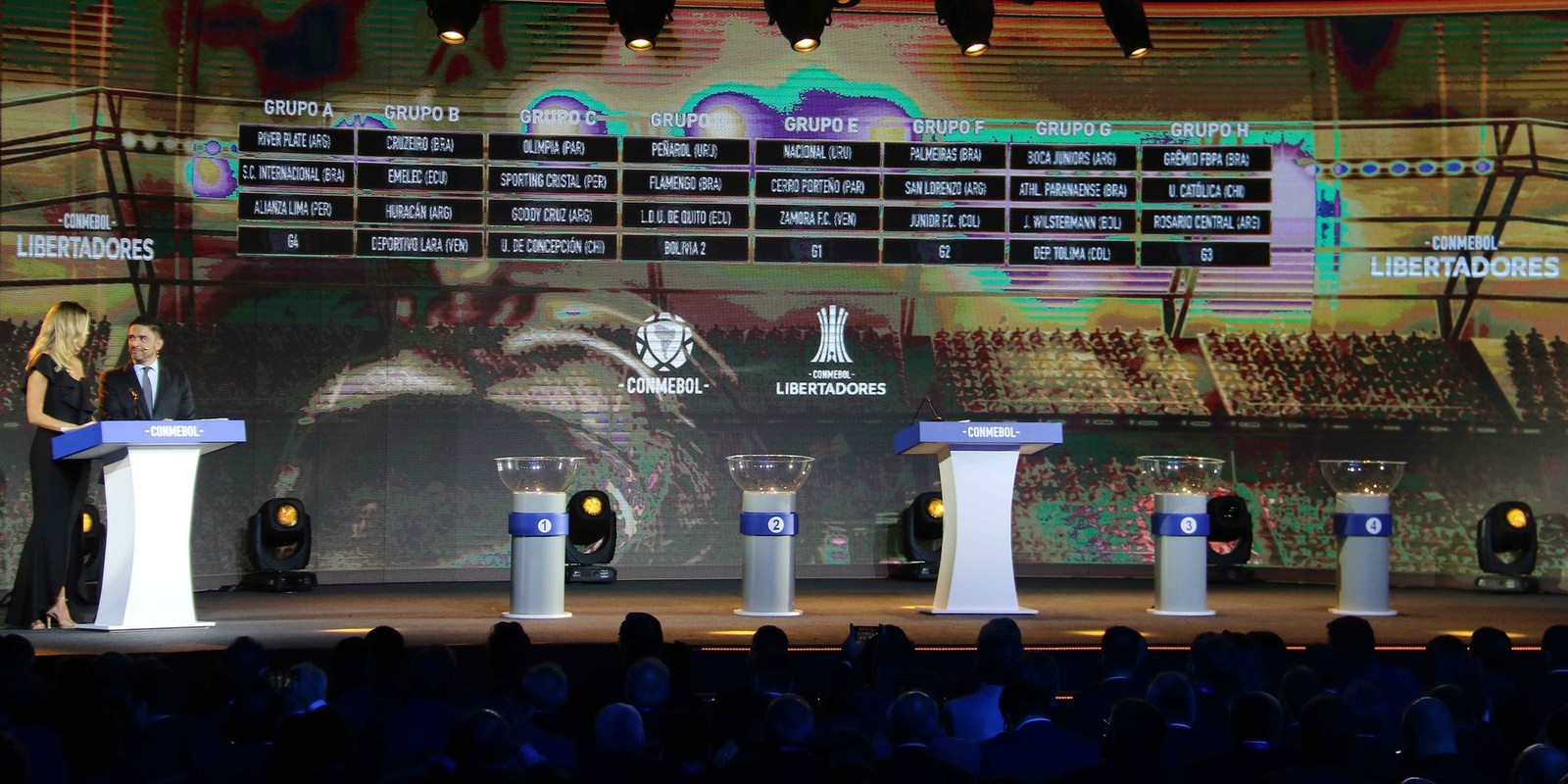 TABELAS DETALHADAS DA TAÇA LIBERTADORES DA AMÉRICA DE 2019. COPA SUL-AMERICANA DE 2019.
