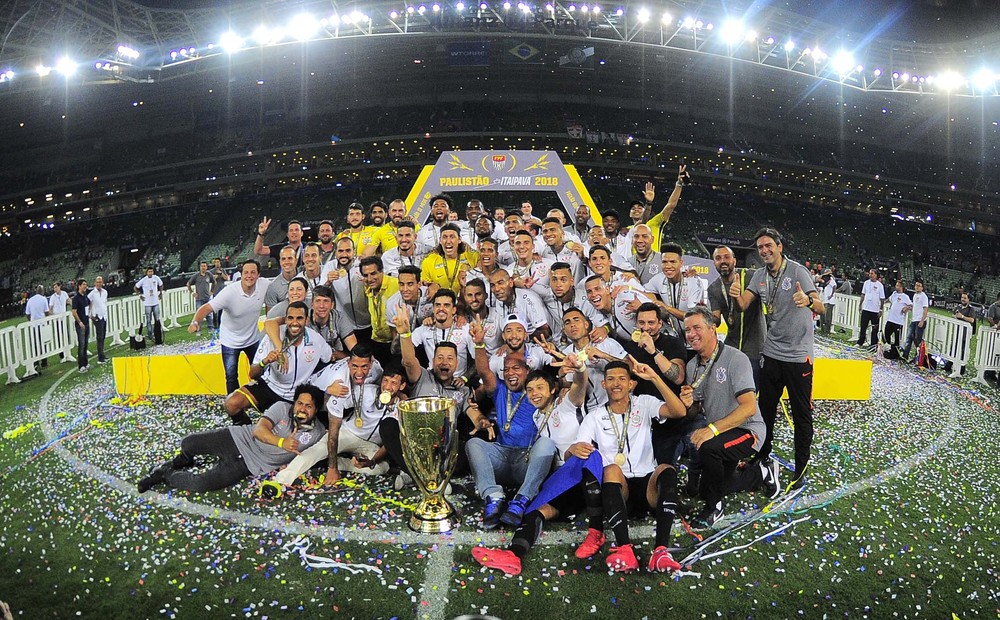 CAMPEONATO PAULISTA DE 2019. CORINTHIANS-SP. TRICAMPEÃO.