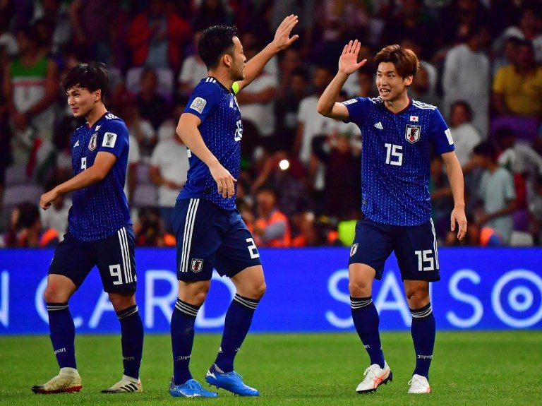 COPA DA ÁSIA DE 2019. SEMIFINAIS. JAPÃO. CLASSIFICADO. IRÃ. ELIMINADO. EMIRADOS ÁRABES. CATAR. FINAL. JAPÃO. EMIRADOS ÁRABES UNIDOS.OU. CATAR.