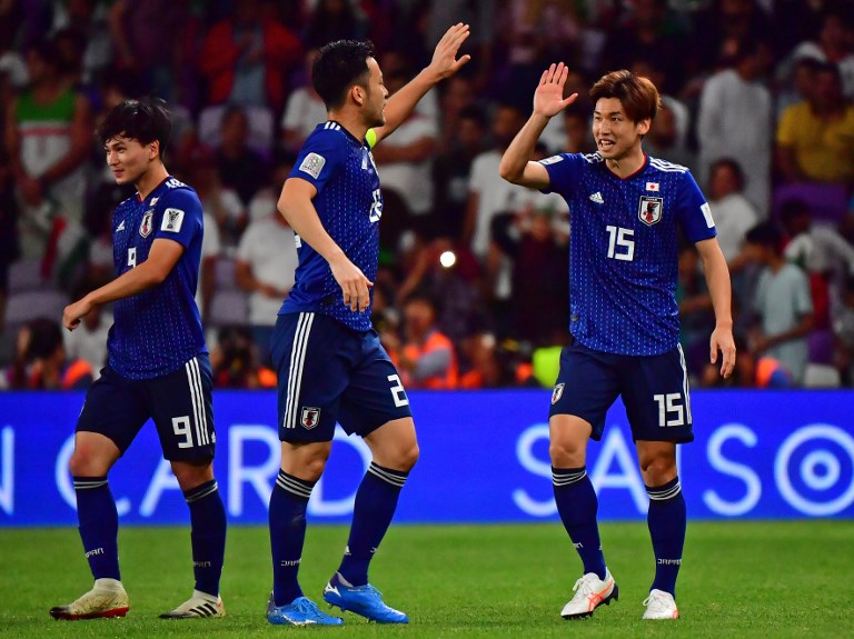 COPA DA ÁSIA DE 2019. SEMIFINAIS. JAPÃO. CLASSIFICADO. IRÃ. ELIMINADO. EMIRADOS ÁRABES. CATAR. FINAL. JAPÃO. EMIRADOS ÁRABES UNIDOS.OU. CATAR.