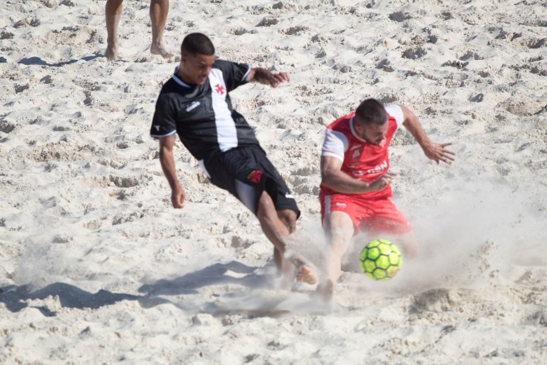 CAMPEONATO BRASILEIRO DE BEACH SOCCER DE 2019. GRUPO A. VASCO-RJ. FLAMENGO-RJ. NÁUTICO-PE. AUDAX-SP. GRUPO B. BOTAFOGO-RJ. VITÓRIA-BA. JOINVILLE-SC. SAMPAIO CORRÊA-MA.