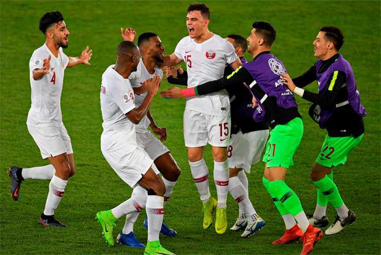COPA DA ÁSIA DE 2019. FINAL. CATAR. CAMPEÃO. JAPÃO. VICE-CAMPEÃO.