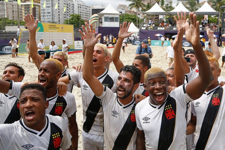 CAMPEONATO BRASILEIRO DE BEACH SOCCER. GUARUJÁ-SP. SEMIFINAIS. VASCO-RJ. CLASSIFICADO. BOTAFOGO-RJ. ELIMINADO. FLAMENGO-RJ. CLASSIFICADO. SAMPAIO CORRÊA-MA. ELIMINADO. FINAL. VASCO-RJ. FLAMENGO-RJ. DECISÃO DO TERCEIRO E QUARTO LUGAR. BOTAFOGO-RJ. SAMPAIO CORRÊA-MA.