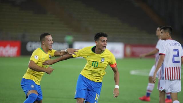 CAMPEONATO SUL-AMERICANO SUB-17 DE 2019. GRUPO B. BRASIL. ARGENTINA. URUGUAI. PARAGUAI.