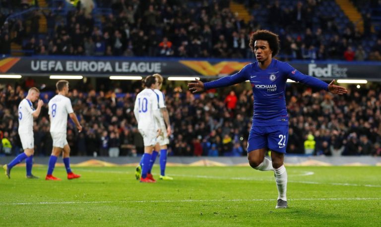 LIGA EUROPA TEMPORADA 2018. 2019. CHELSEA. INGLATERRA. NAPOLI. ITÁLIA. ARSENAL. INGLATERRA.