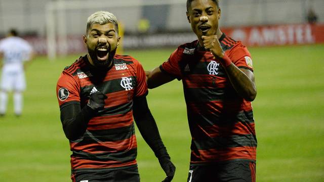 TAÇA LIBERTADORES DA AMÉRICA DE 2019. FASE DE GRUPOS. GRUPO C. GODOY CRUZ. ARGENTINA. OLIMPIA. PARAGUAI. GRUPO D. SAN JOSÉ. BOLÍVIA. FLAMENGO-RJ. BRASIL. GRUPO F. MELGAR. PERU. SAN LORENZO. ARGENTINA.GRUPO G. DEPORTES TOLIMA. COLÔMBIA. ATHLETICO-PR. BRASIL. JORGE WILSTERMANN. BOLÍVIA. BOCA JUNIORS. ARGENTINA.