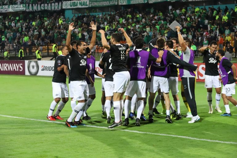 TAÇA LIBERTADORES DA AMÉRICA DE 2019. ATLÉTICO NACIONAL DE MEDELLÍN. COLÔMBIA. ELIMINADO. LIBERTAD. PARAGUAI. CLASSIFICADO. GRUPO H. GRÊMIO-RS. BRASIL. ROSÁRIO CENTRAL. ARGENTINA. UNIVERSIDAD CATÓLICA. CHILE. LIBERTAD. PARAGUAI.