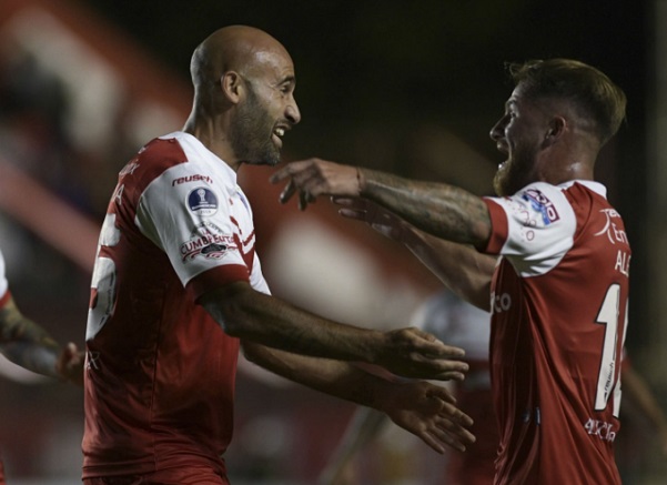 COPA SUL-AMERICANA DE 2019. PRIMEIRA FASE. ARGENTINOS JUNIORS. ARGENTINA. ESTUDIANTES DE MÉRIDA. VENEZUELA. BINACIONAL. PERU. DEPORTIVO CALI. COLôMBIA. GUARANÍ. PARAGUAI.