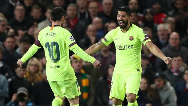LIGA DOS CAMPEÕES DA EUROPA 2018.2019. QUARTAS DE FINAL. JOGOS DE IDA. MANCHESTER UNITED. INGLATERRA. BARCELONA. ESPANHA. JUVENTUS. ITÁLIA. AJAX. HOLANDA.