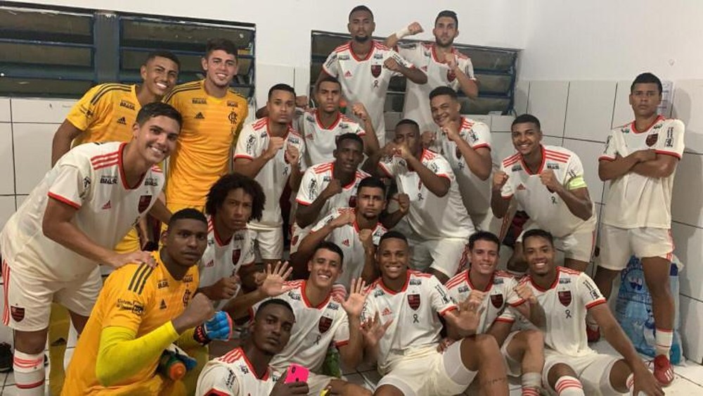 COPA DO BRASIL SUB-20. OITAVAS DE FINAL. FLAMENGO-RJ. CLASSIFICADO. REAL ARIQUEMES-RO. ELIMINADO. QUARTAS DE FINAL. CRUZEIRO-MG. CORINTHIANS-SP. GRÊMIO-RS. PALMEIRAS-SP. VASCO-RJ. AMÉRICA-MG. FLAMENGO-RJ. INTERNACIONAL-RS.