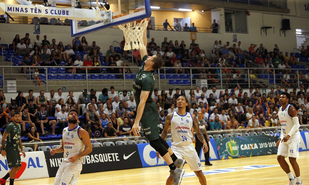NOVO BASQUETE BRASIL. NBB. BAURU-SP. MINAS-MG.