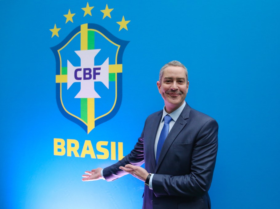 POSSE DO NOVO PRESIDENTE DA CONFEDERAÇÃO BRASILEIRA DE FUTEBOL. CBF. ROGÉRIO CABOCLO.