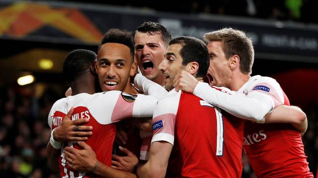 LIGA EUROPA. TEMPORADA TEMPORADA DE 2018. 2019. SEMIFINAIS. ARSENAL. INGLATERRA. VALENCIA. ESPANHA. CHELSEA. INGLATERRA. EINTRANCHT FRANKFURT. ALEMANHA.