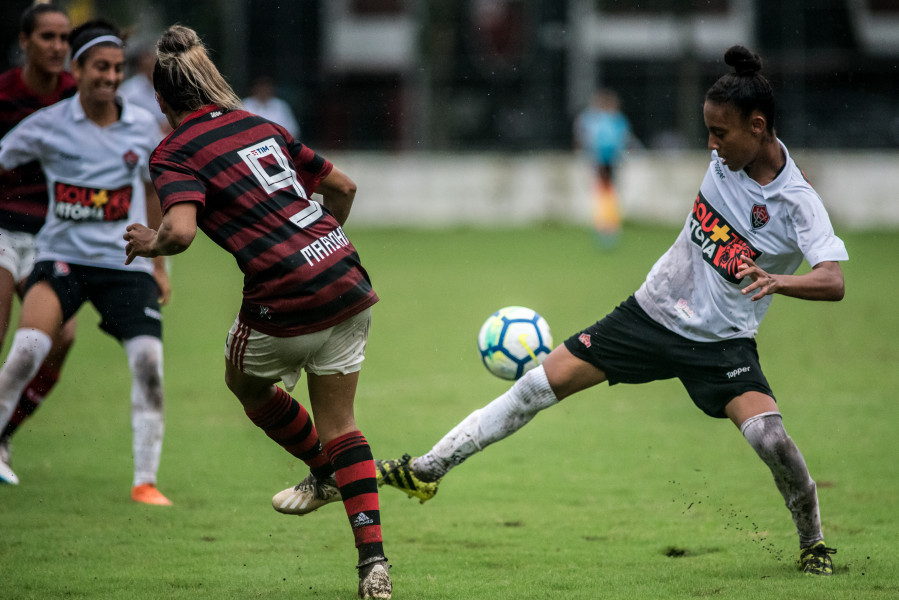 CAMPEONATO BRASILEIRO DE FUTEBOL FEMININO DA SÉRIE A1 OITAVA RODADA. PRIMEIRA FASE. VITÓRIA-BA. FLAMENGO-RJ.