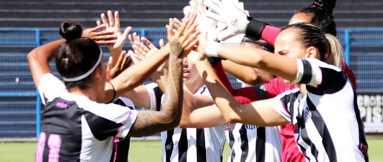CAMPEONATO BRASILEIRO DE FUTEBOL FEMININO SÉRIE A1. SÉTIMA RODADA. PRIMEIRA FASE. SANTOS-SP. MINAS ICESP-DF.
