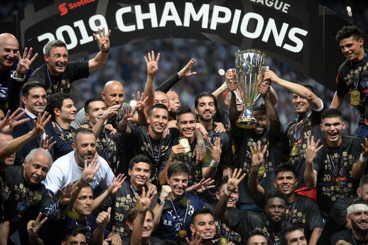 LIGA DOS CAMPEÕES DA CONCACAF. CONFEDERAÇÃO DE FUTEBOL DA AMÉRICA DO NORTE, CENTRAL E CARIBE. DE 2019. FINAL. MONTERREY. MÉXICO. TETRACAMPEÃO. TIGRES. MÉXICO. VICE-CAMPEÃO.