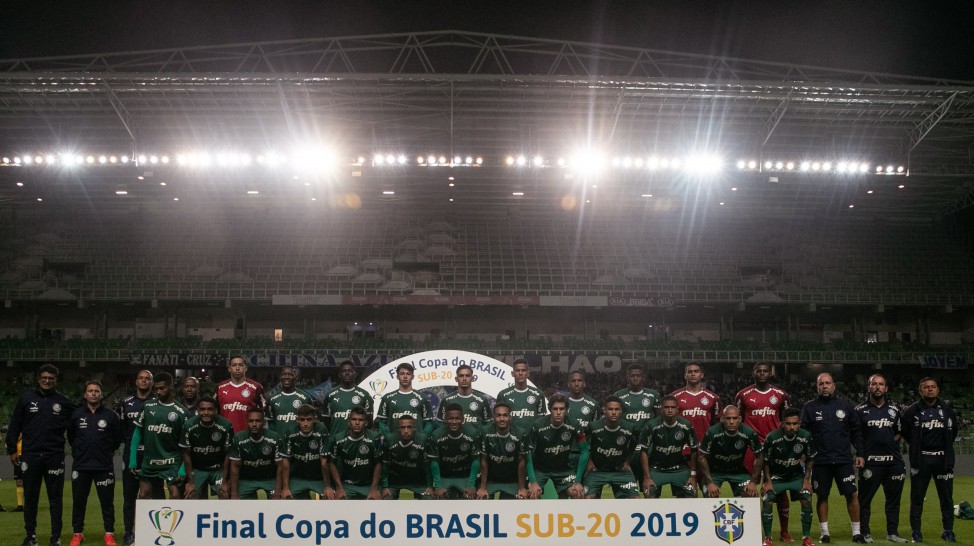 COPA DO BRASIL SUB-20. FINAL. PALMEIRAS-SP. CAMPEÃO. CRUZEIRO-MG. VICE-CAMPEÃO.