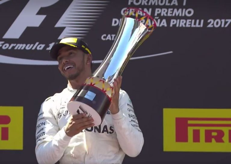 GP DA ESPANHA. LEWIS HAMILTON.