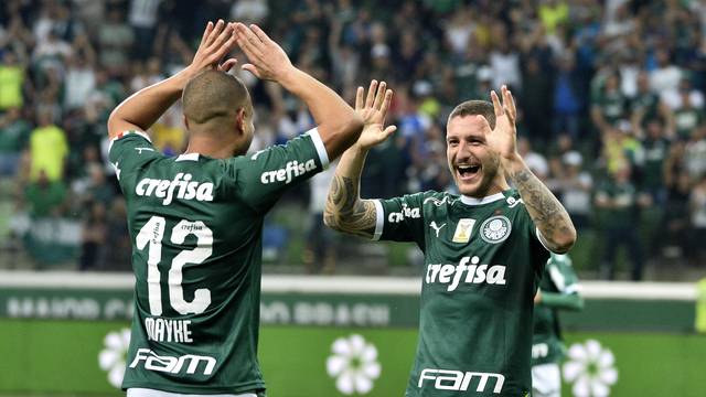 COPA DO BRASIL DE 2019. OITAVAS DE FINAL. JOGO DE VOLTA. PALMEIRAS-SP. CLASSIFICADO. SAMPAIO CORRÊA-MA. ELIMINADO.
