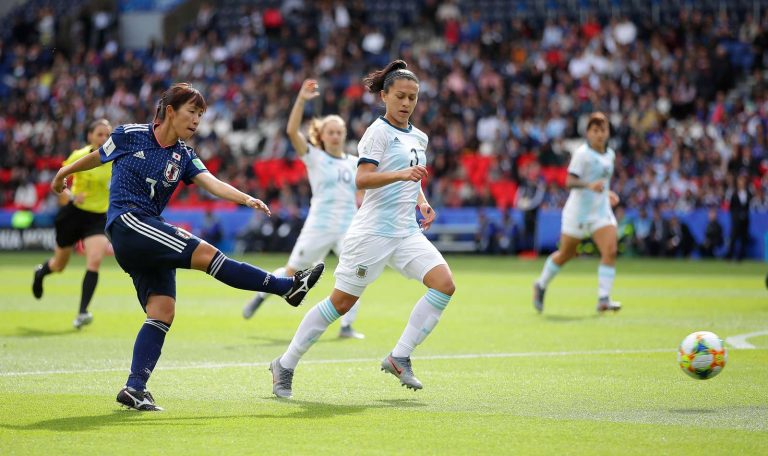 COPA DO MUNDO DE FUTEBOL FEMININO DE 2019. PRIMEIRA FASE. PRIMEIRA RODADA. GRUPO D. ARGENTINA. JAPÃO.