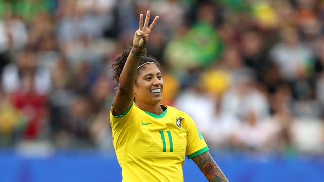 COPA DO MUNDO DE FUTEBOL FEMININO DE 2019. PRIMEIRA FASE. PRIMEIRA RODADA. BRASIL. JAMAICA. GRUPO C.