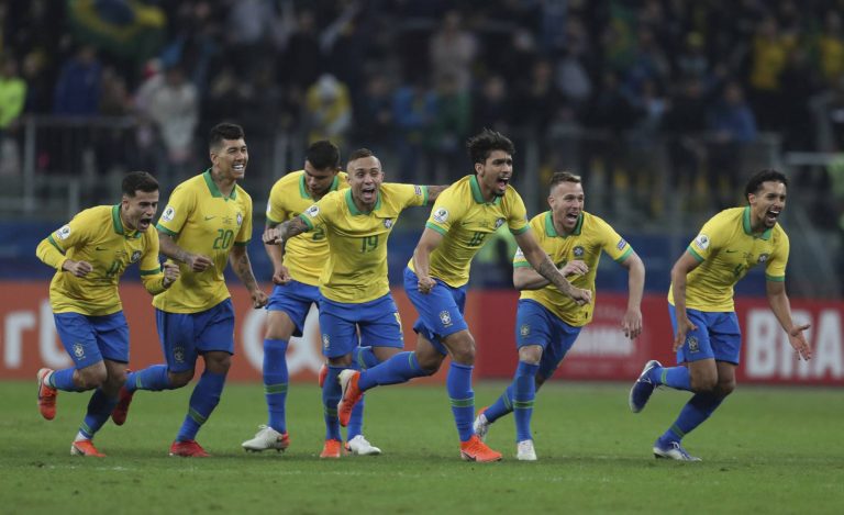 COPA AMÉRICA DE 2019. QUARTAS DE FINAL. JOGO ÚNICO. BRASIL. CLASSIFICADO. PARAGUAI. ELIMIANDO. SEMIFINAIS. BRASIL CONTRA ARGENTINA OU VENEZUELA.