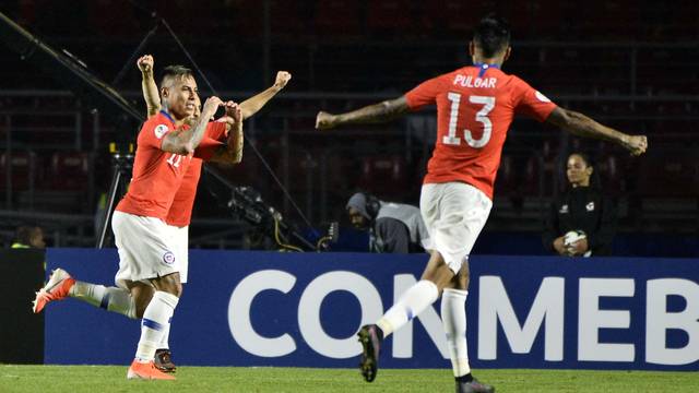 COPA AMÉRICA DE 2019. PRIMEIRA FASE. PRIMEIRA RODADA. GRUPO C. EQUADOR. URUGUAI. CHILE. JAPÃO.