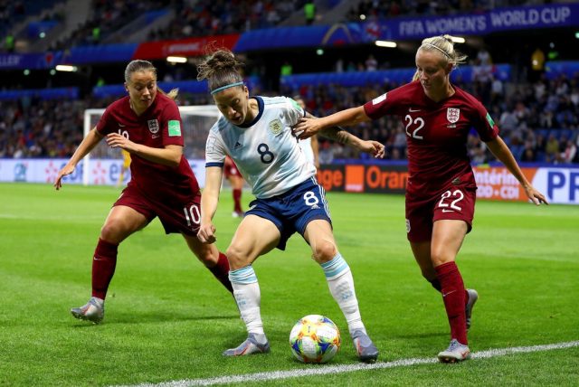 COPA DO MUNDO DE FUTEBOL FEMININO DE 2019. PRIMEIRA FASE. GRUPO D. SEGUNDA RODADA. INGLATERRA. ARGENTINA. JAPÃO. ESCÓCIA.