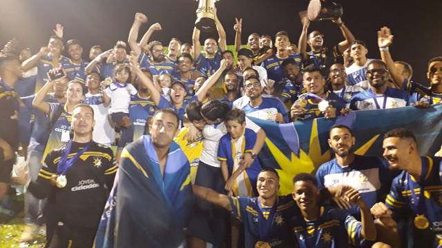CAMPEONATO TOCANTINÓPOLIS. FINAL. JOGO DE VOLTA. PALMAS-TO. CAMPEÃO PELA SÉTIMA VEZ NA HISTÓRIA. TOCANTINÓPOLIS-TO. VICE-CAMPEÃO.