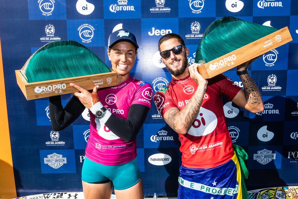 SURF. TÍTULO DE BICAMPEONATO PARA FILIPE TOLEDO. SAQUAREMA.
