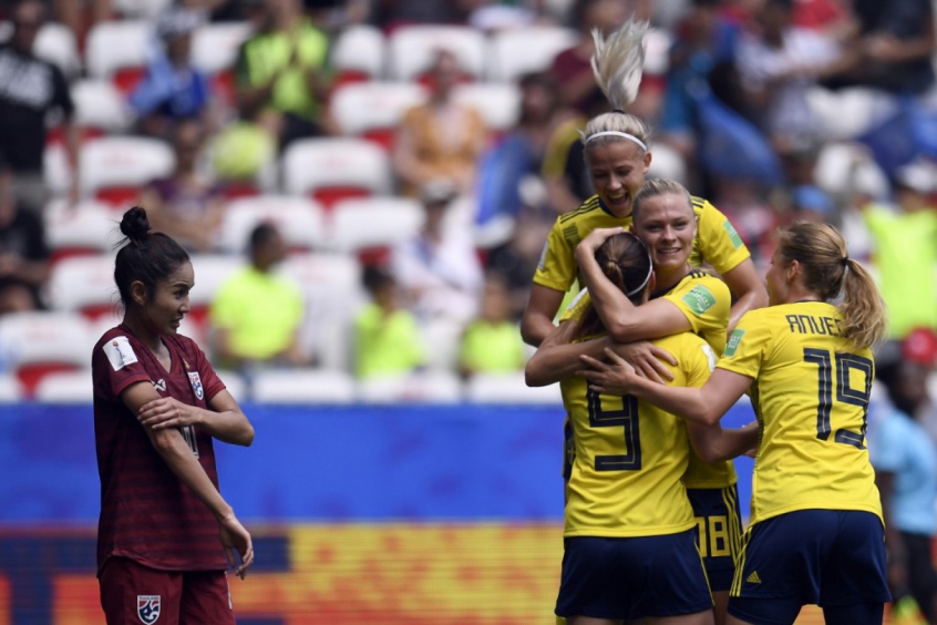 COPA DO MUNDO DE FUTEBOL FEMININO DE 2019. GRUPO F. ESTADOS UNIDOS. CHILE. SUÉCIA. TAILÂNDIA.