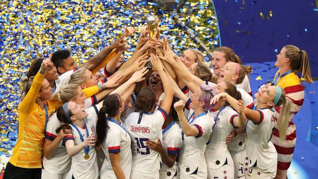 COPA DO MUNDO DE FUTEBOL FEMININO DE 2019. FINAL. ESTADOS UNIDOS. CAMPEÃO. TETRACAMPEÃ MUNDIAL. HOLANDA. VICE-CAMPEÃO.