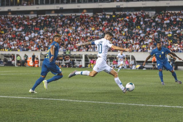 COPA OURO DA CONCACAF. CONFEDERAÇÃO DE FUTEBOL DA AMÉRICA DO NORTE. CENTRAL E DO CARIBE DE 2019. QUARTAS DE FINAL. JOGO ÚNICO. ESTADOS UNIDOS. CLASSIFICADO. CURAÇAO. ELIMINADO. JAMAICA. CLASSIFICADO. PANAMÁ. ELIMINADO. SEMIFINAIS. ESTADOS UNIDOS. JAMAICA. MÉXICO. HAITI.