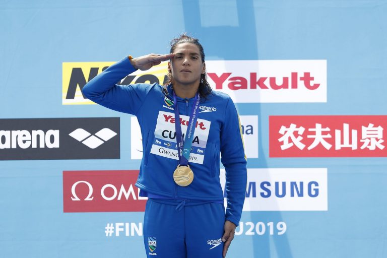 MUNDIAL DE ESPORTES AQUÁTICOS. ANA ,MARCELA. MEDALHA DE OURO.