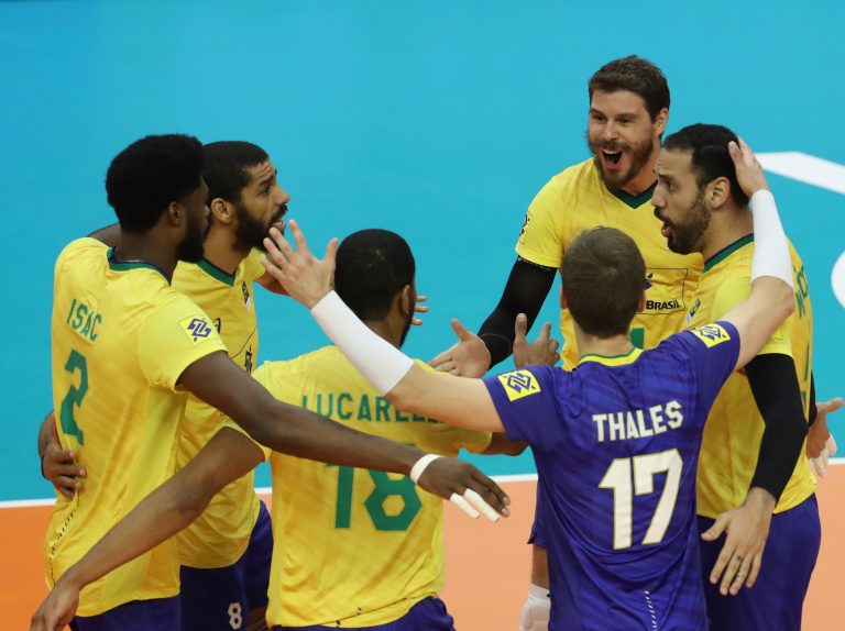 PRÉ-OLÍMPICO DE VÔLEI MASCULINO. BRASIL. PORTO RICO.