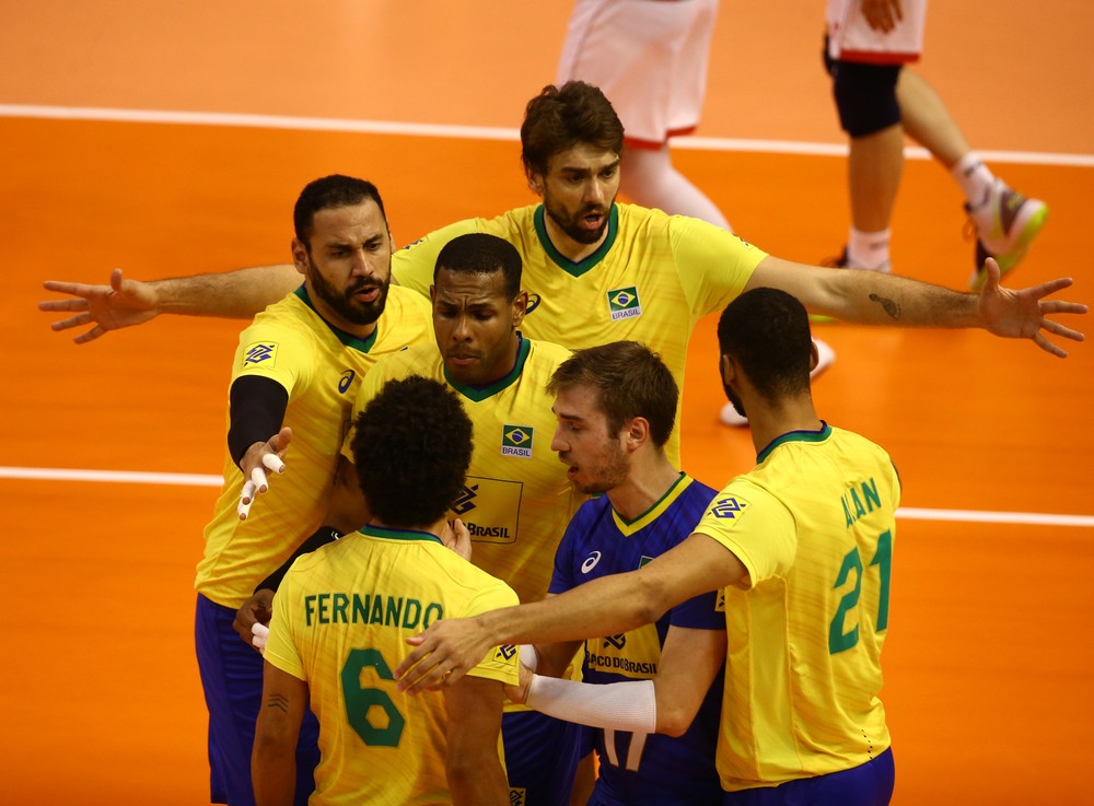 PRÉ-OLÍMPICO DE VÔLEI MASCULINO. BRASIL. BULGÁRIA.