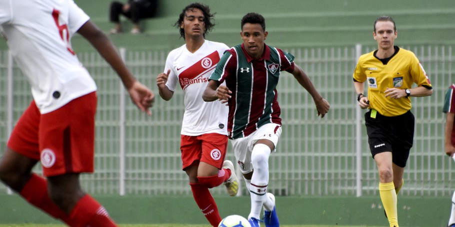 COPA DO BRASIL SUB-17. QUARTAS DE FINAL. JOGO DE IDA. INTERNACIONAL-RS. FLUMINENSE-RJ.