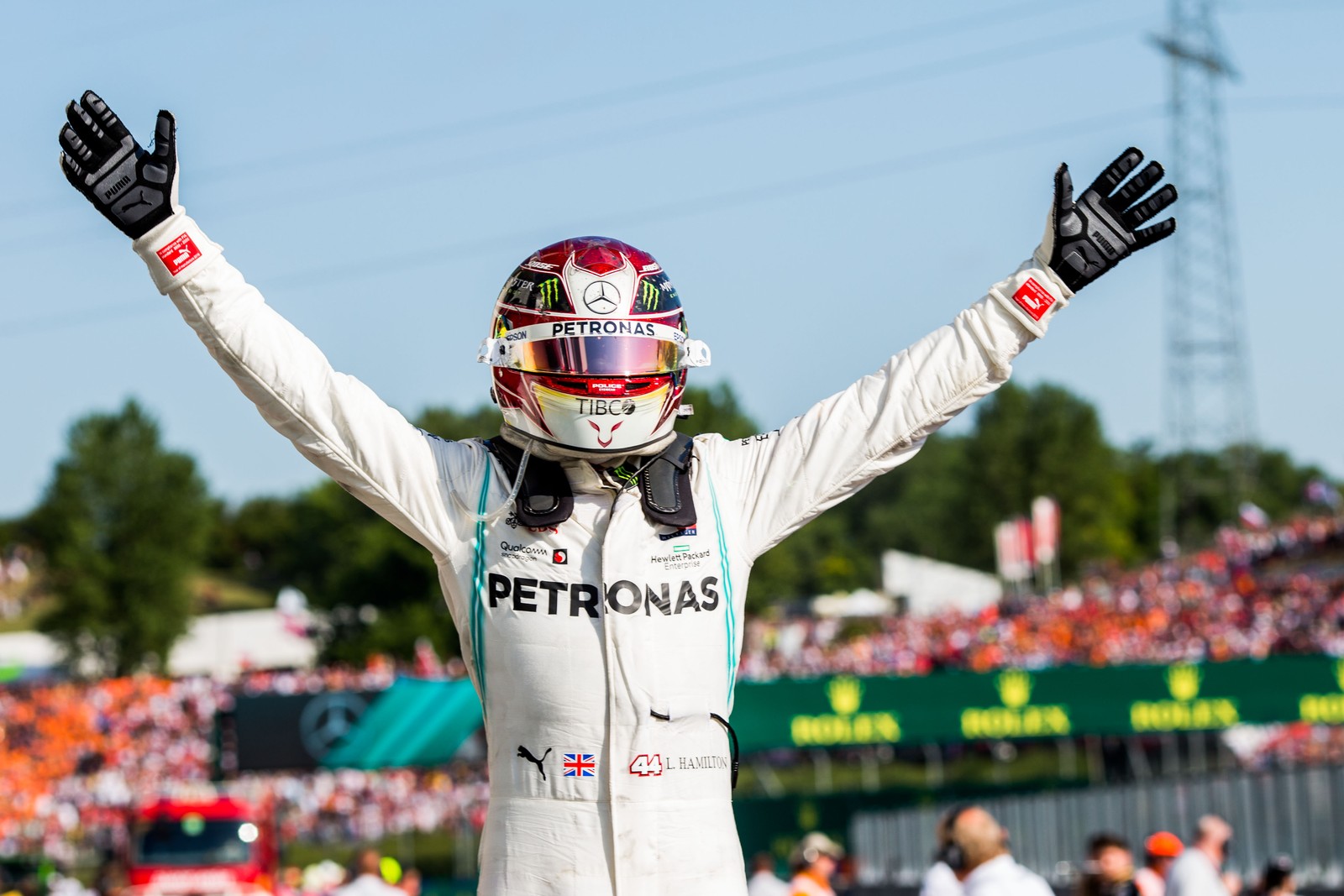 GP DA HUNGRIA. LEWIS HAMILTON VENCEU.