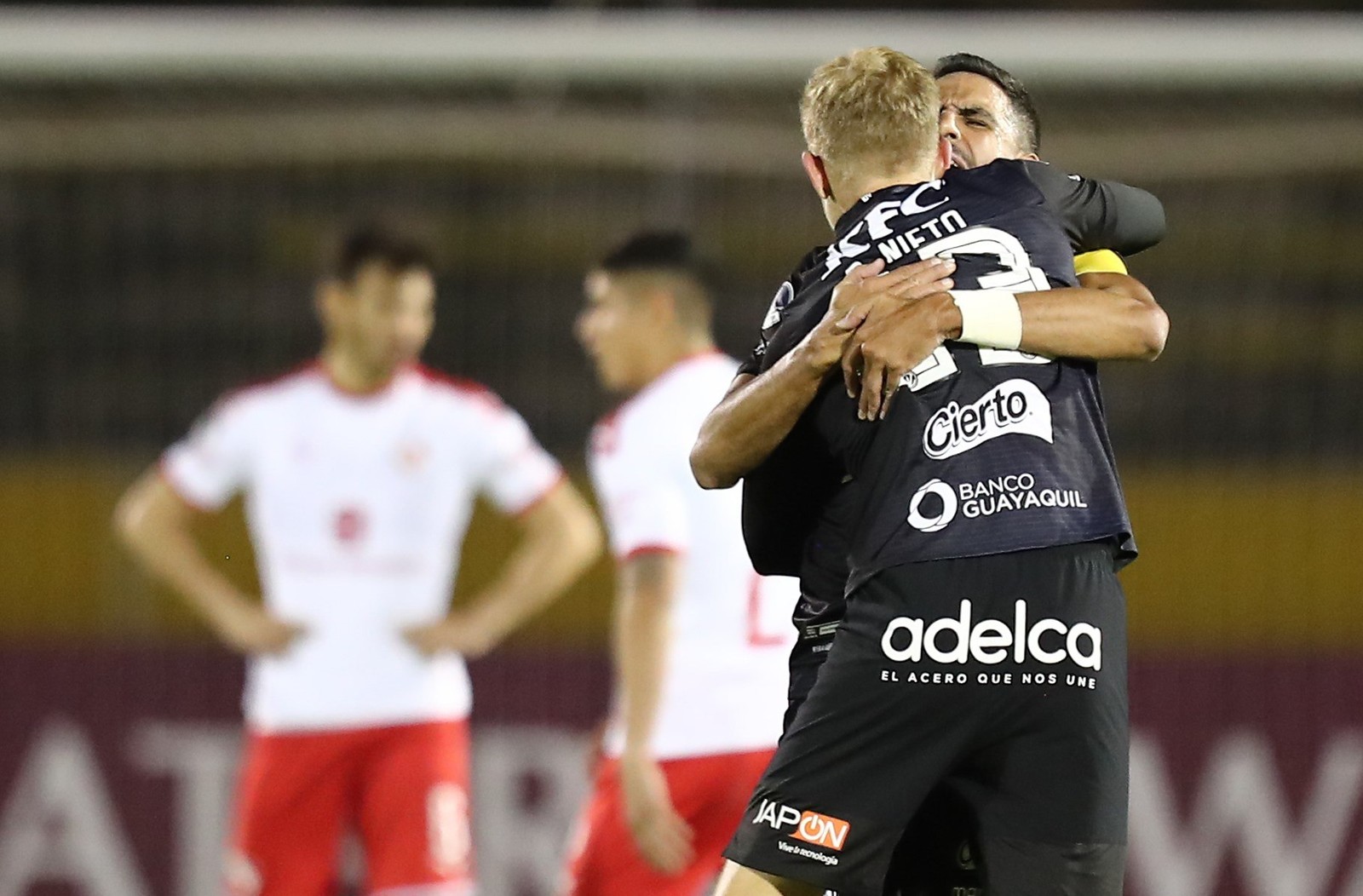 COPA SUL-AMERICANA DE 2019. QUARTAS DE FINAL. JOGOS DE VOLTA. INDEPENDIENTE DEL VALLE. EQUADOR. CLASSIFICADO. INDEPENDIENTE. ARGENTINA. ELIMINADO. SEMIFINAL. CORINTHIANS-SP. BRASIL OU FLUMINENSE-RJ. BRASIL CONTRA INDEPENDIENTE DEL VALLE. EQUADOR.