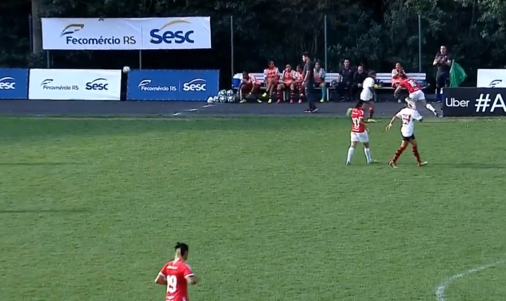 CAMPEONATO BRASILEIROD E FUTEBOL FEMININO SÉRIE A1. QUARTAS DE FINAL. JOGO DE IDA. FLAMENGO-RJ. INTERNACIONAL-RS.