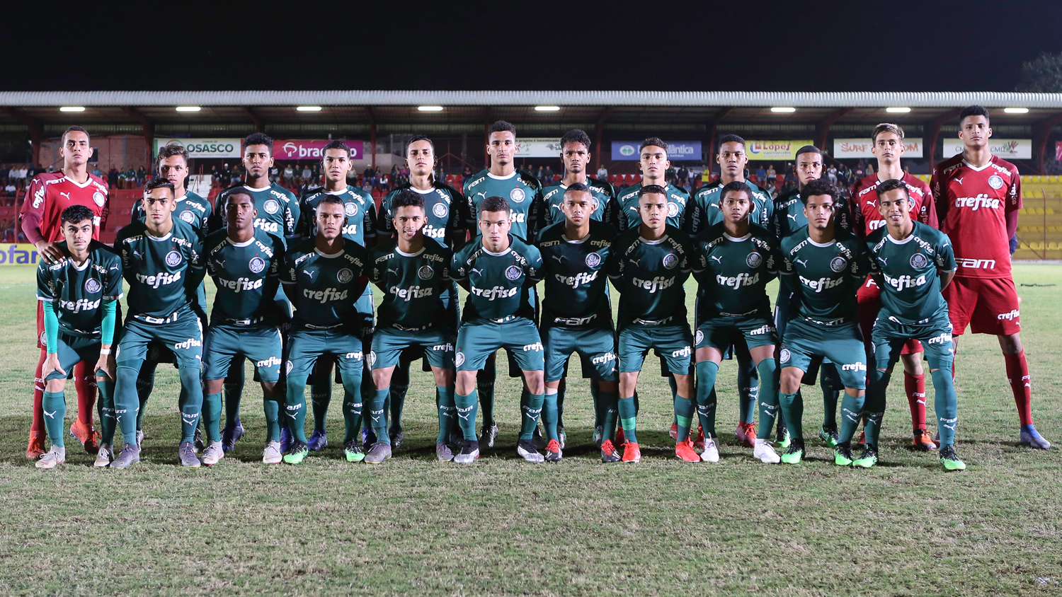 COPA DO BRASIL SUB-17. PRIMEIRA FASE. PALMEIRAS-SP. CLASSIFICADO. UNIÃO RONDONÓPOLIS-MT. ELIMINADO.