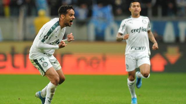 TAÇA LIBERTADORES DA AMÉRICA. QUARTAS DE FINAL. JOGO DE IDA. PALMEIRAS-SP. BRASIL. GRÊMIO-RS. BRASIL.
