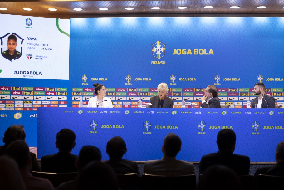 CONVOCAÇÃO DA SELEÇÃO BRASILEIRA DE FUTEBOL FEMININA.