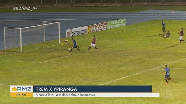 CAMPEONATO AMAPAENSE DE 2019. SEMIFINAL. SEMIFINAL. JOGO DE IDA. YPIRANGA-AP. TREM-AP.