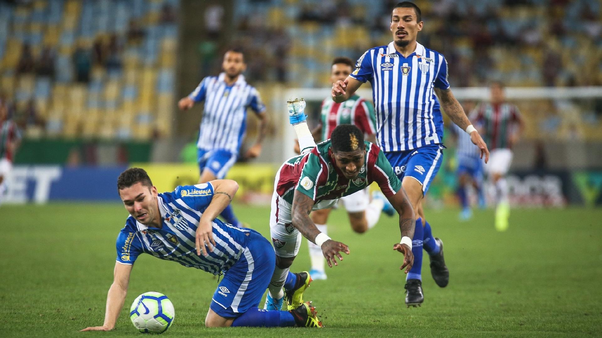 CAMPEONATO BRASILEIRO DA SÉRIE A. PRIMEIRA FASE. DÉCIMA SÉTIMA RODADA. FLUMINENSE-RJ. AVAÍ-SC.