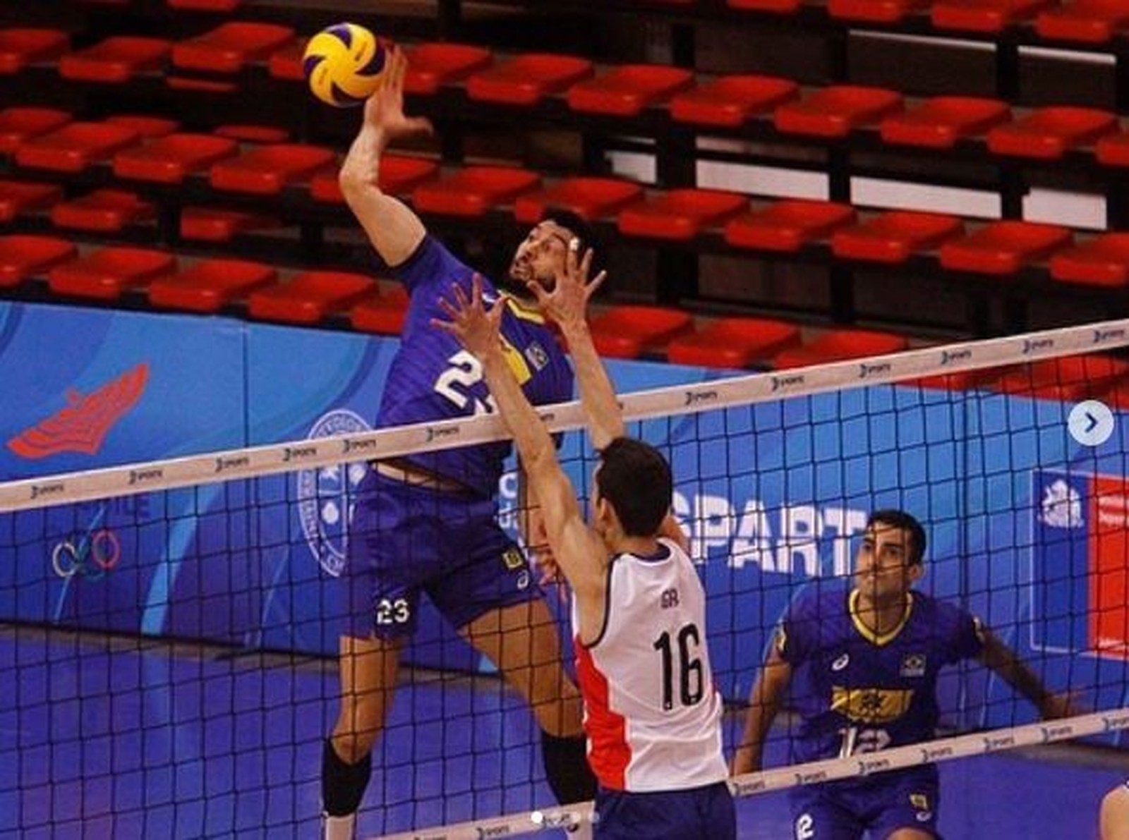 CAMPEONATO SUL-AMERICANA DE VÔLEI MASCULINO DE 2019. SEMIFINAIS. BRASIL. CLASSIFICADO. CHILE. ELIMINADO. BRASIL E ARGENTINA. FINAL.