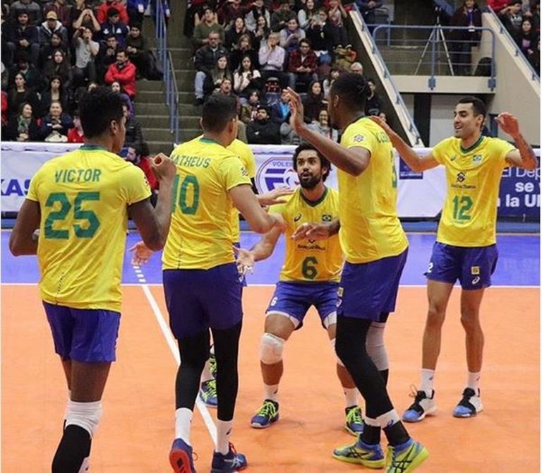 VÔLEI. SUL-AMERICANO. BRASIL.