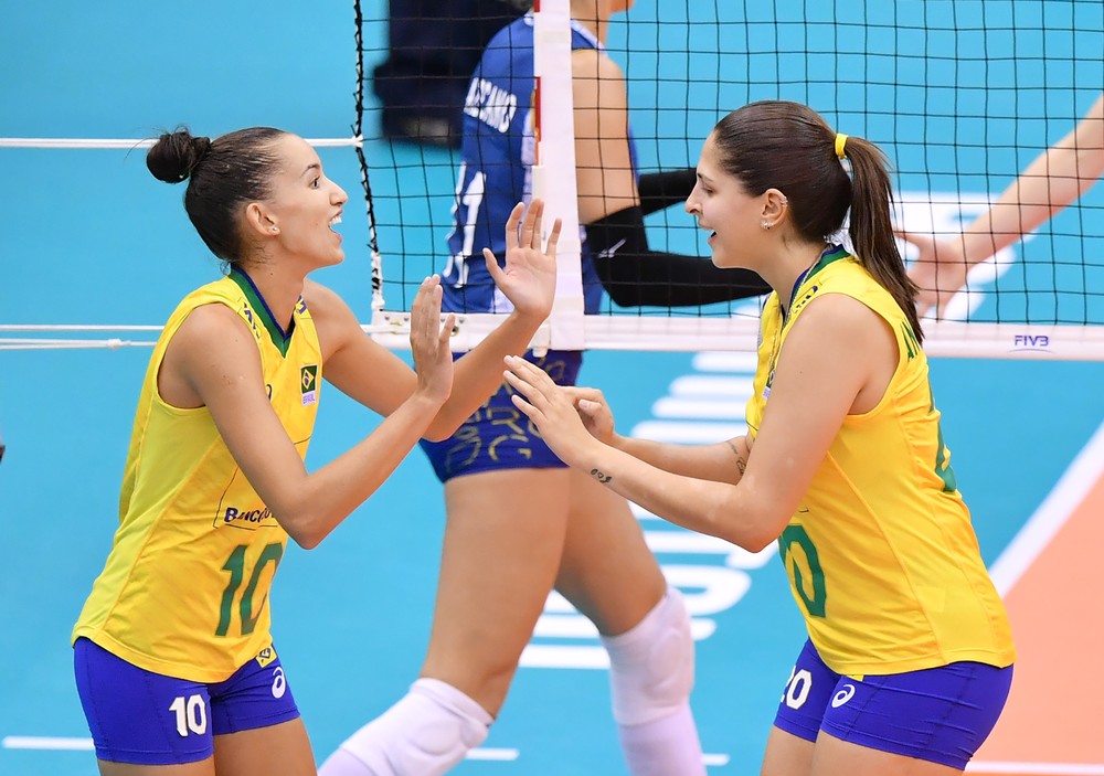 COPA DO MUNDO DE VÔLEI FEMININO. BRASIL. ARGENTINA.