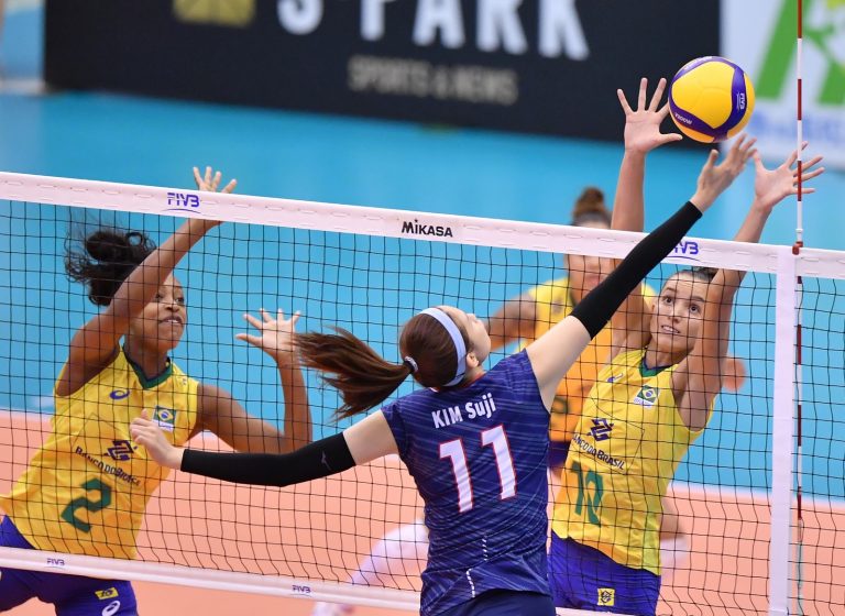 COPA DO MUNDO DE VÔLEI FEMININO. BRASIL. COREIA DO SUL.